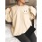 Letter Print Pullover Sweatshirt, Casual Long Sleeve Crew Neck Sweatshirt For Fall & Winter, Women's Clothing