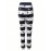 Striped & Star Print Drawstring Pants, Casual Pants For Spring & Summer, Women's Clothing